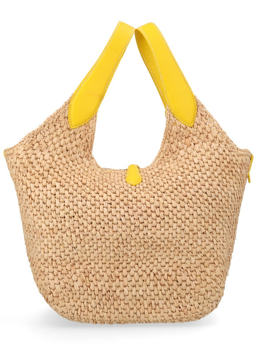 Polo Ralph Lauren Polo Play Woven Raffia Tote Bag
