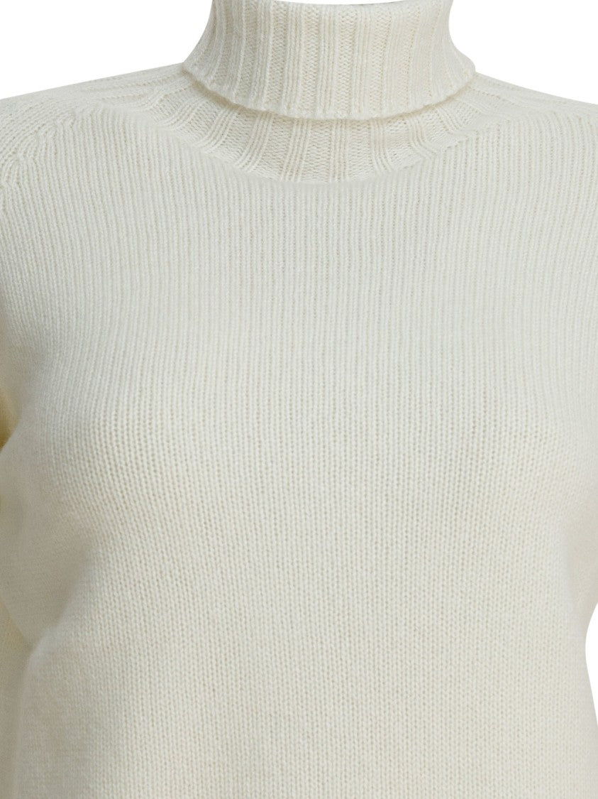 Drumohr High Turtleneck Cashmere Knit Sweater