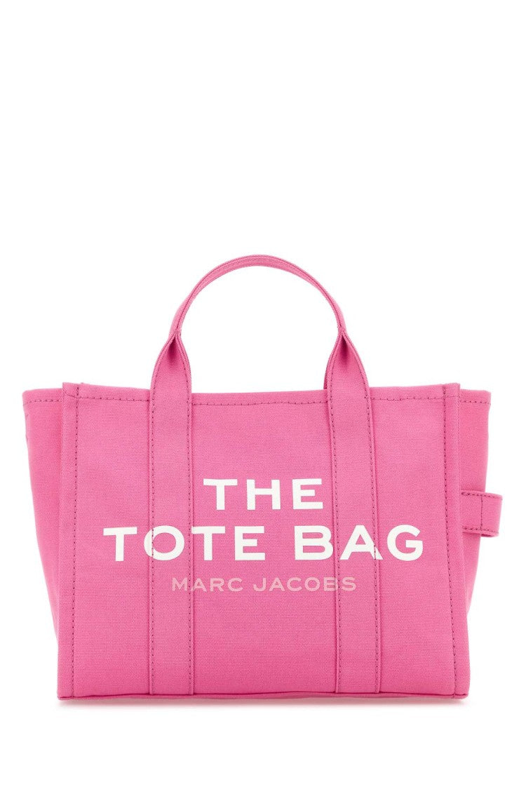 Marc Jacobs Dark Pink Canvas Medium The Tote Bag Handbag