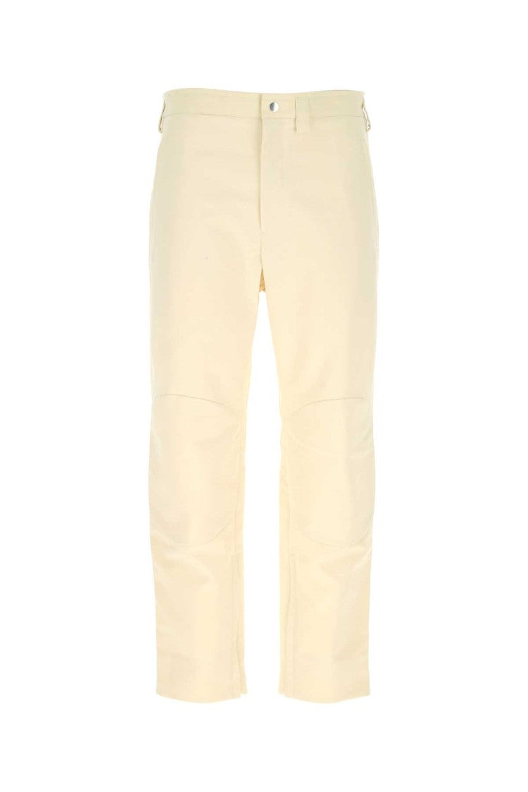 Jil Sander Ivory Cotton Pant