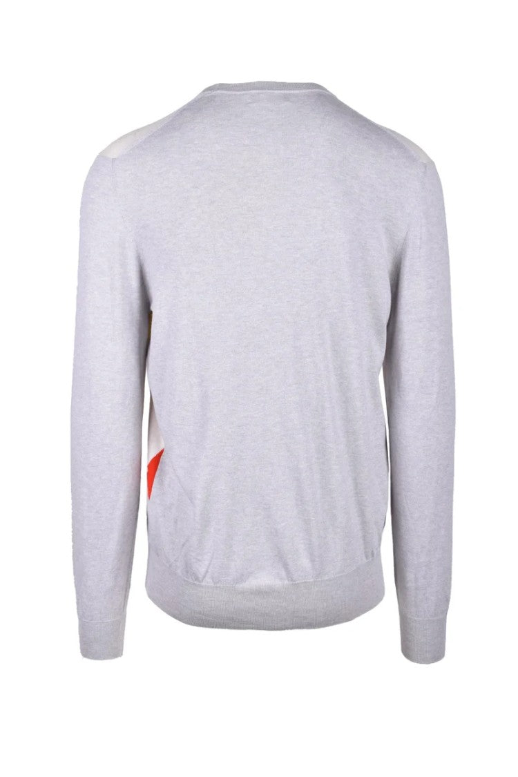 Ballantyne Cotton And Cashmere Pullover - Beige/Yellow