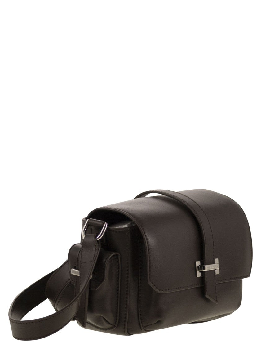 Hogan Small Leather Flap Bag