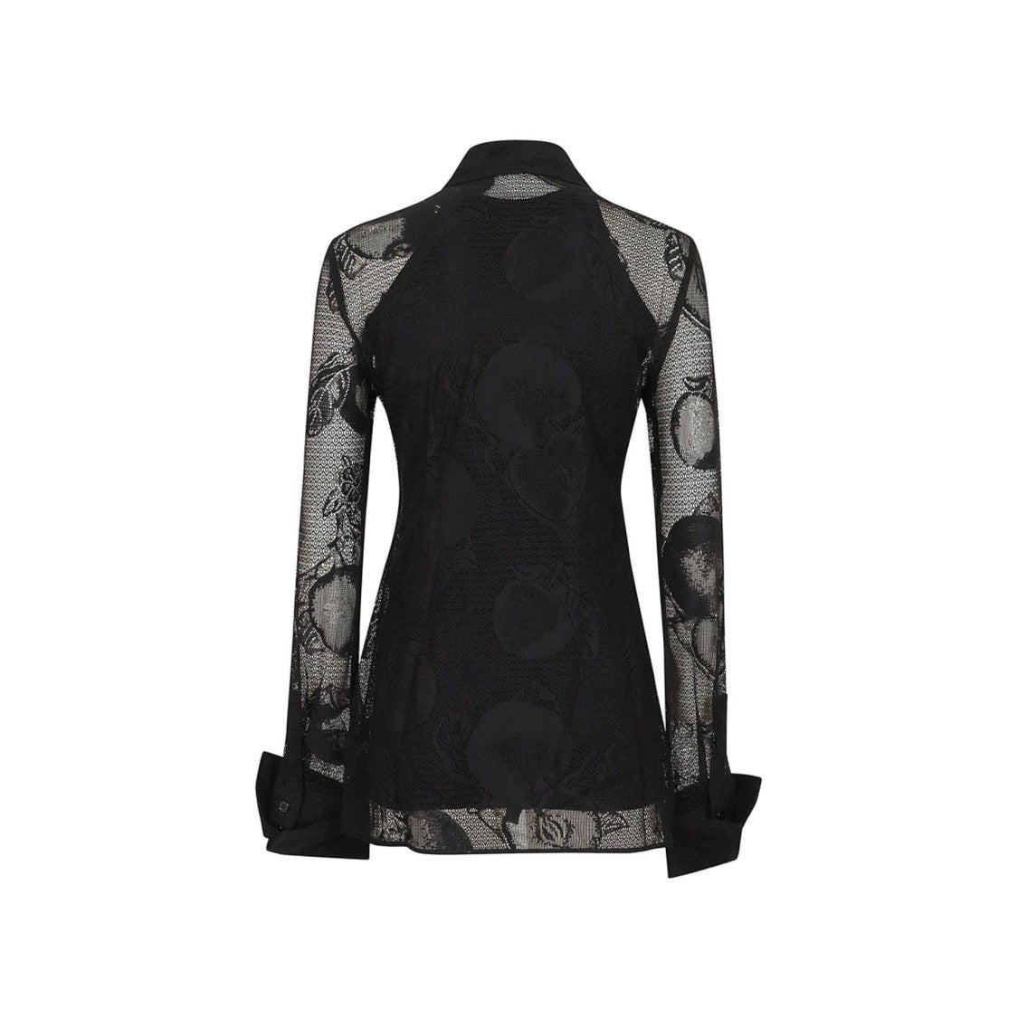 Sportmax Floral-Pattern Semi-Transparent Asti Shirt
