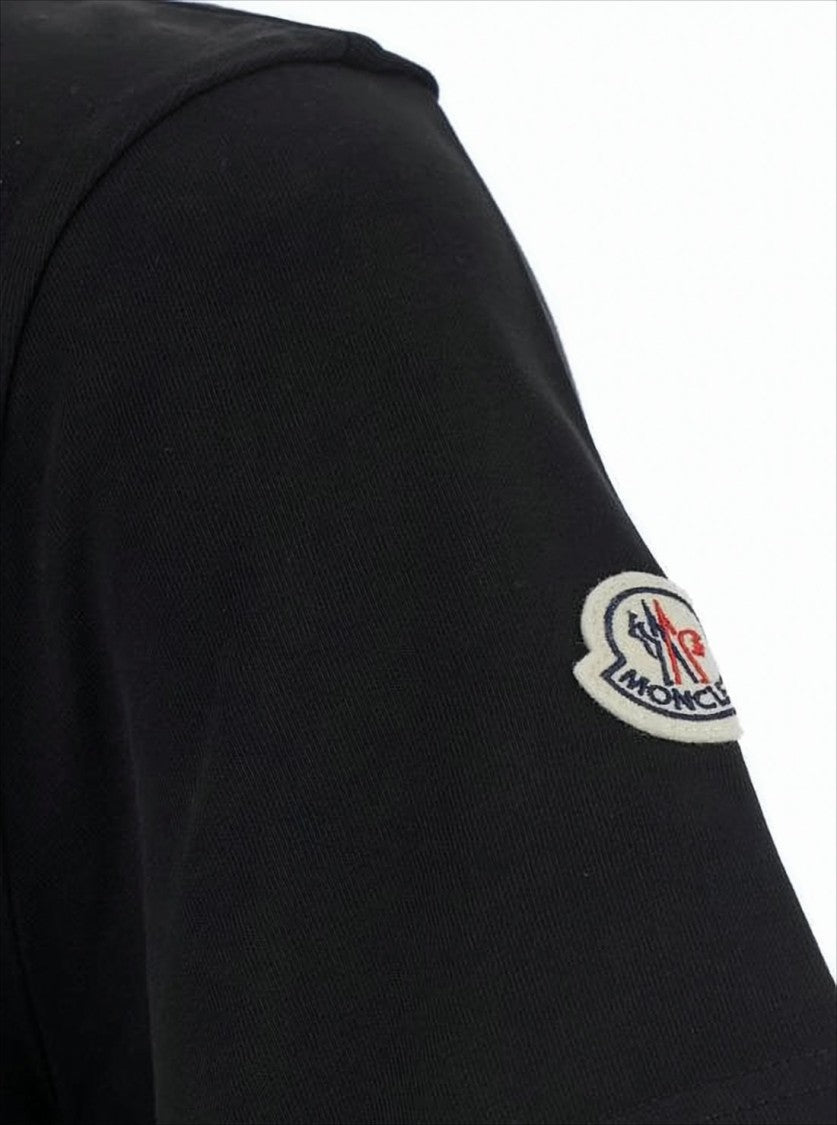 Moncler Classic Crew Neck Short-Sleeve Black T-Shirt