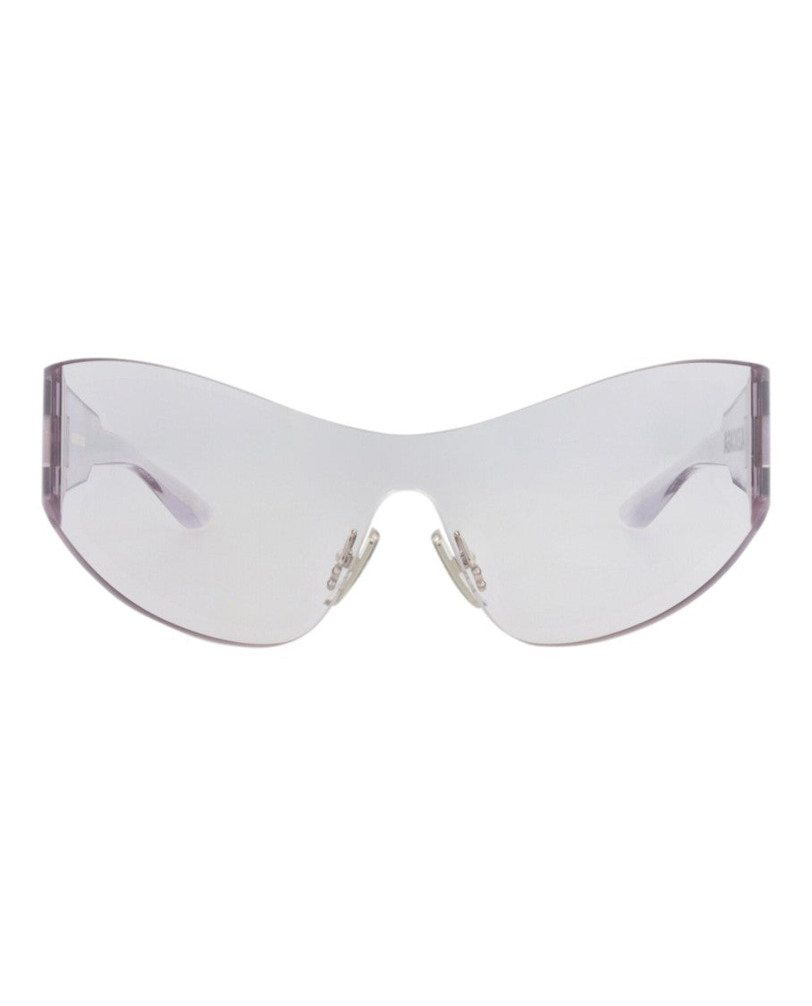 Balenciaga Shield-Frame Nylon Sunglasses