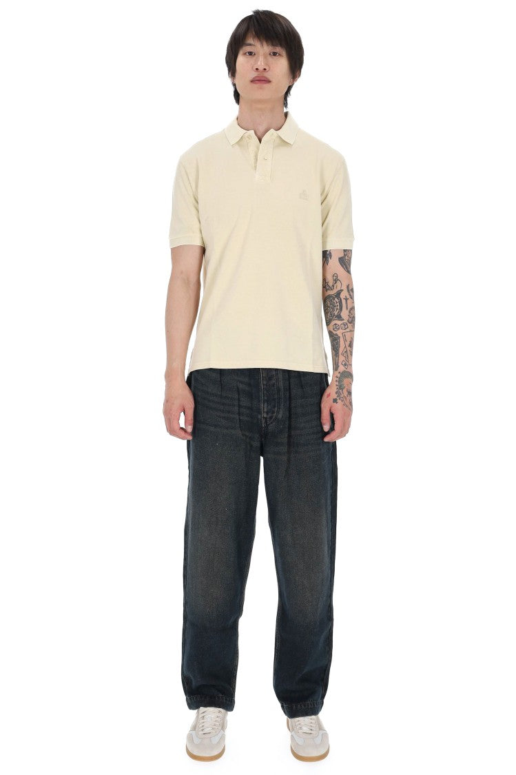 Isabel Marant Afko Premium Cotton Piquet Polo Shirt