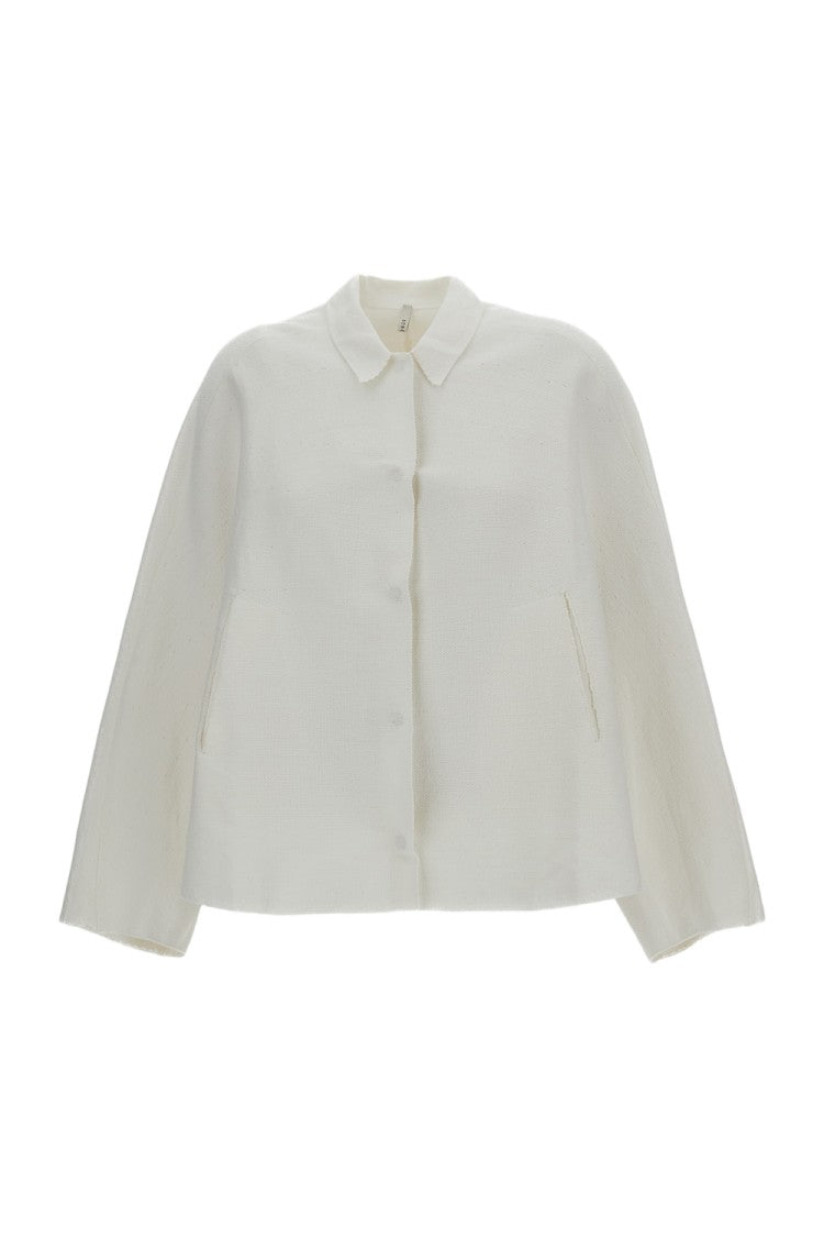 Boboutic Single-Breasted Jacket With Concealed Front Fastening