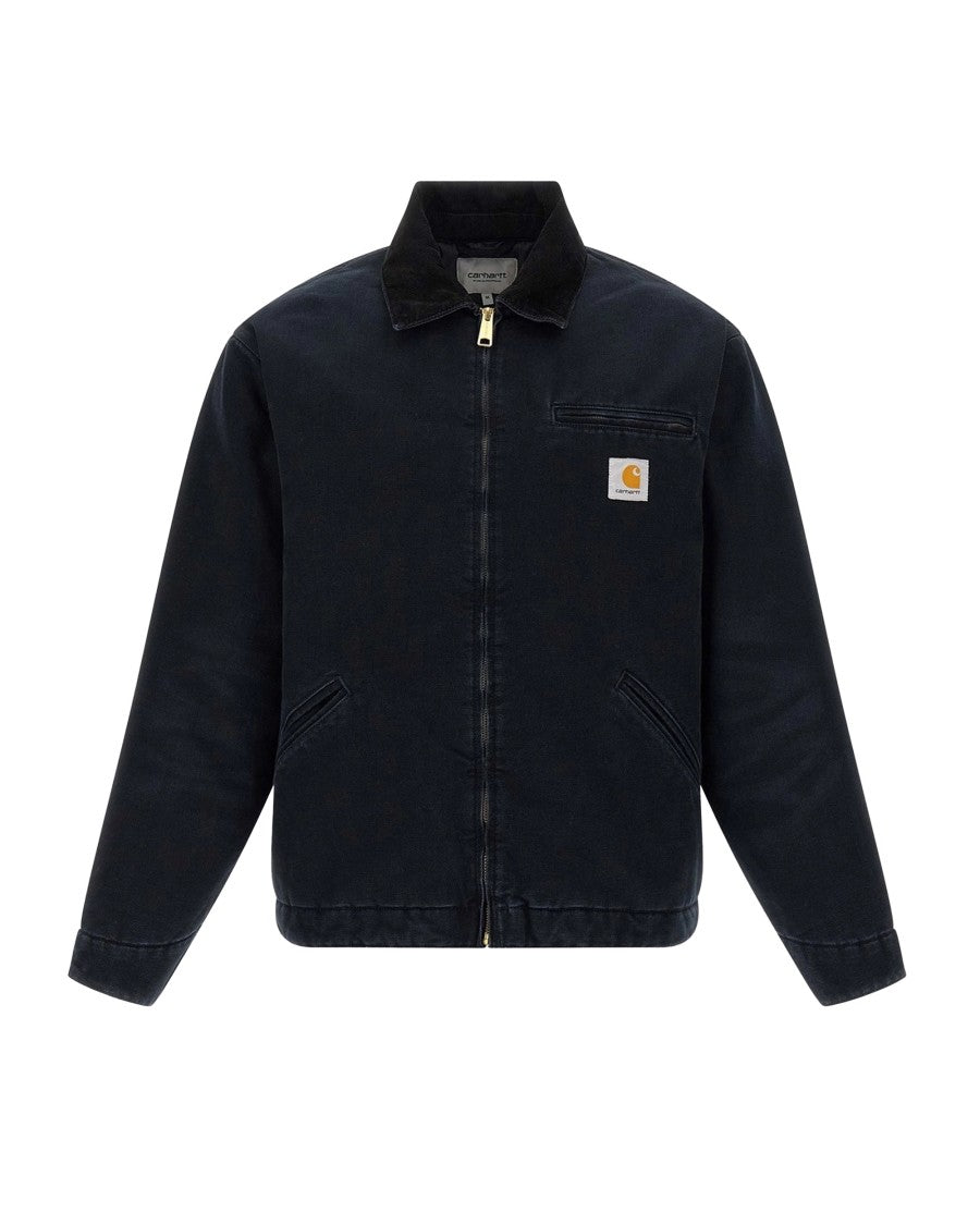 Carhartt Wip Og Detroit Jacket In Black/Black