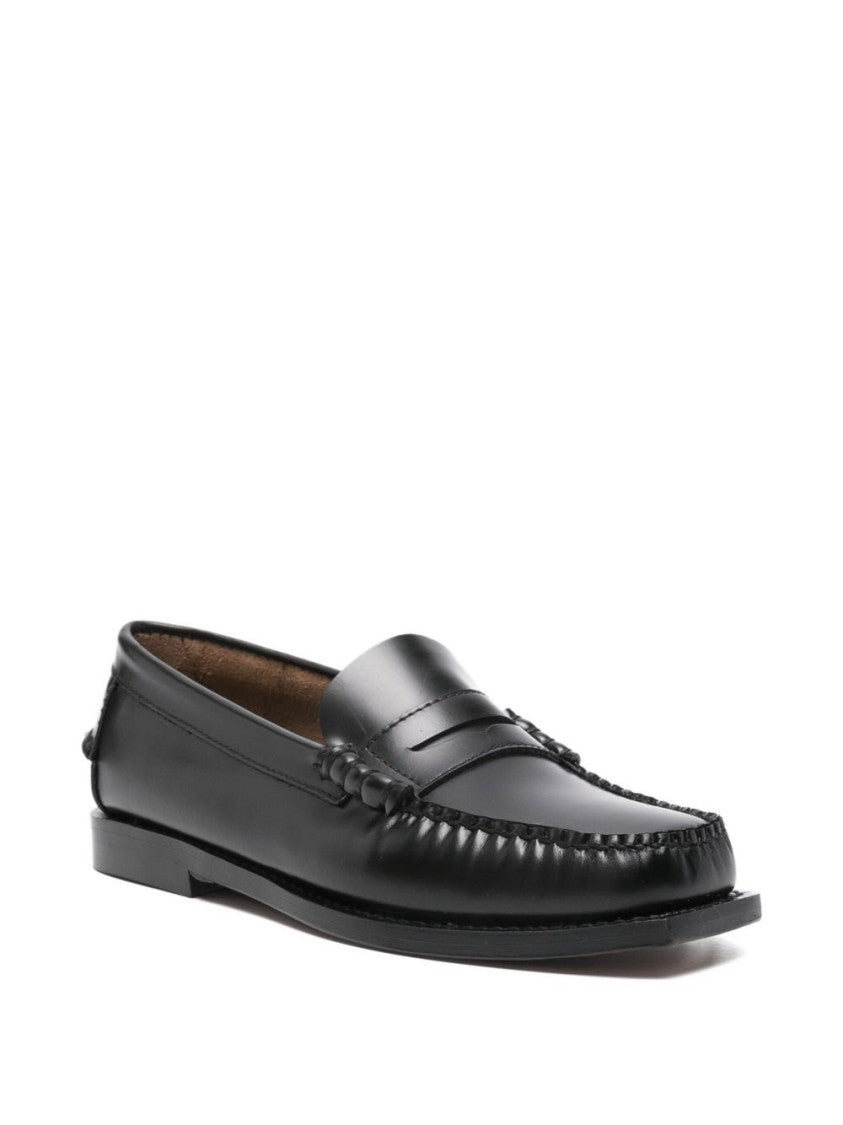 Sebago Polished Leather Flats