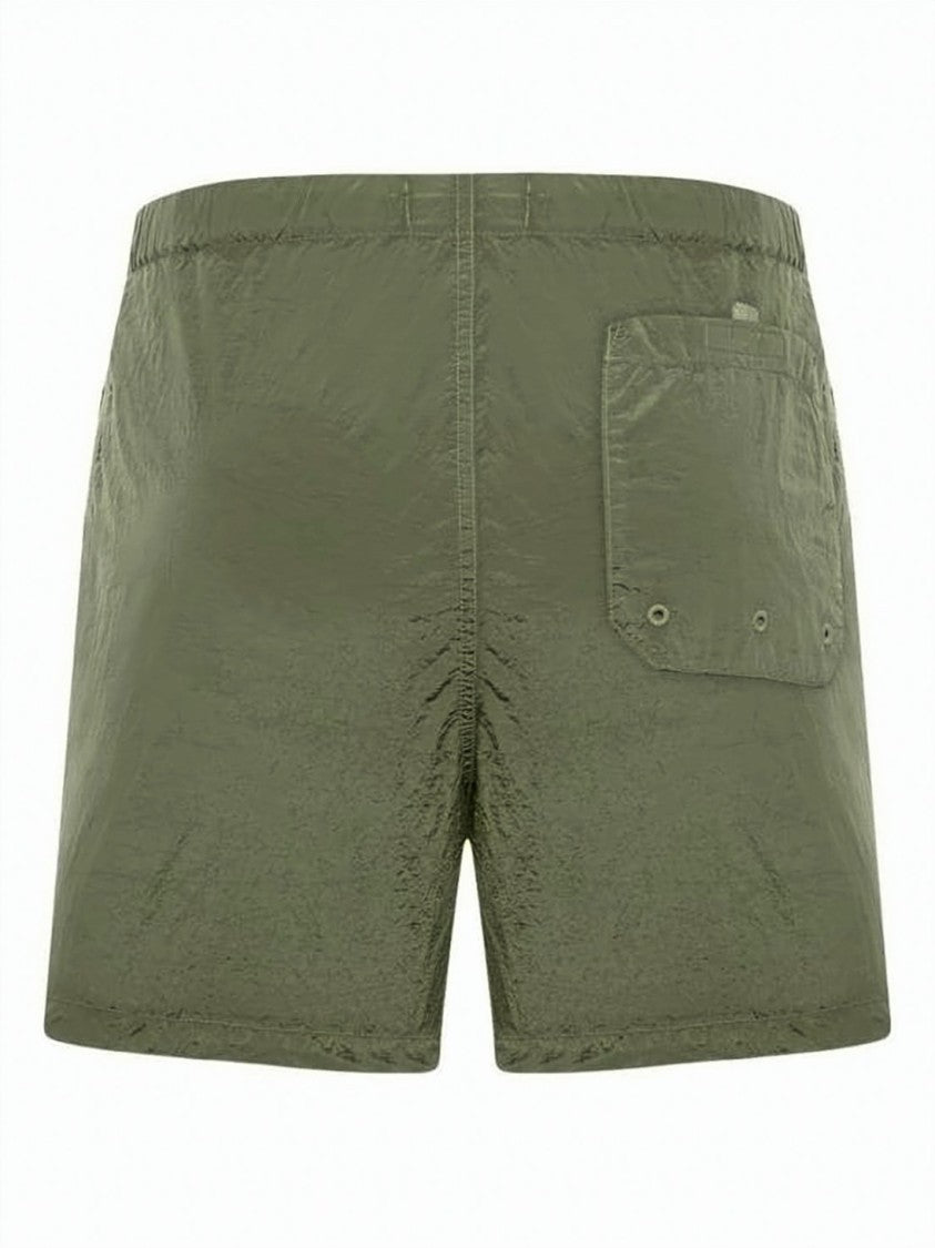 Stone Island Two-Pair Set Of Lightweight Polyamide Beach Shorts
