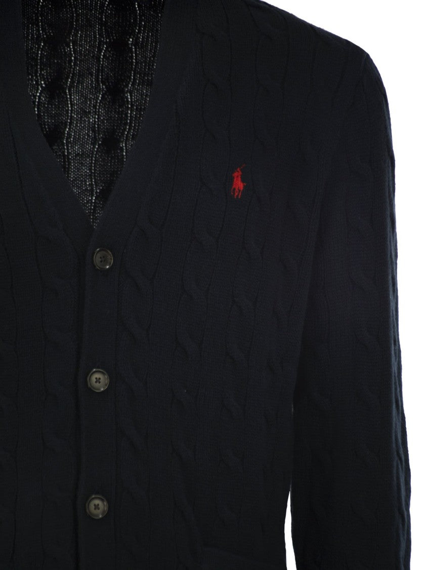 Polo Ralph Lauren Cotton Cable Knit Cardigan