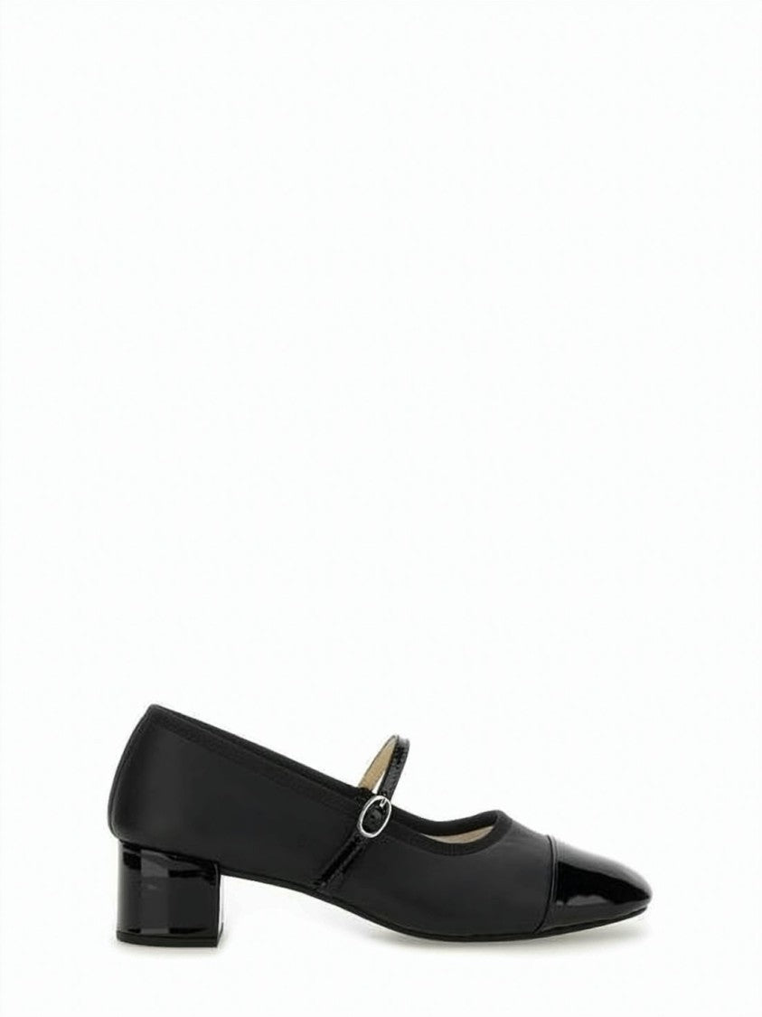 Repetto Pointed-Toe Pump With Low Kitten Heel