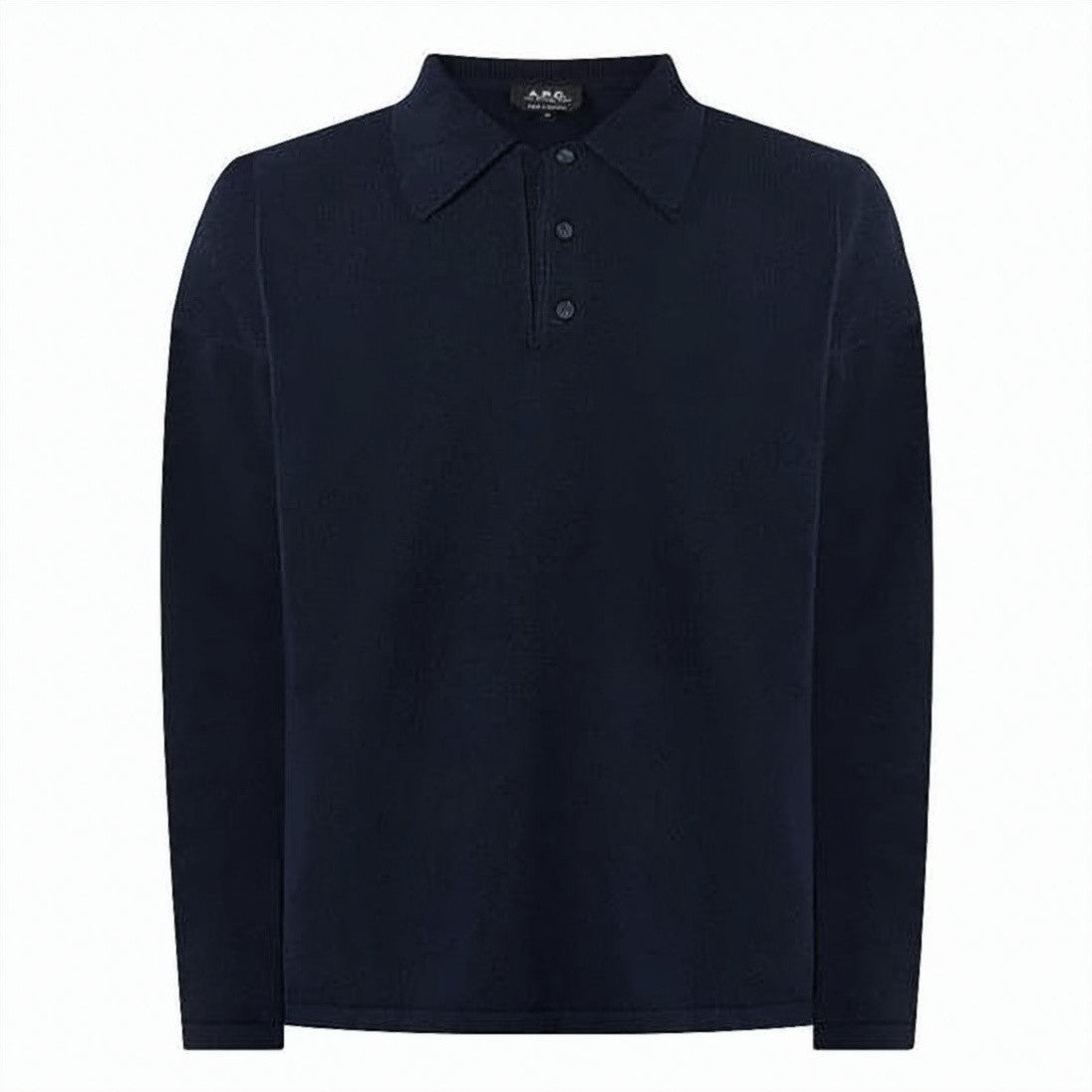 A.P.C. Deep Hue Wool Polo Shirt