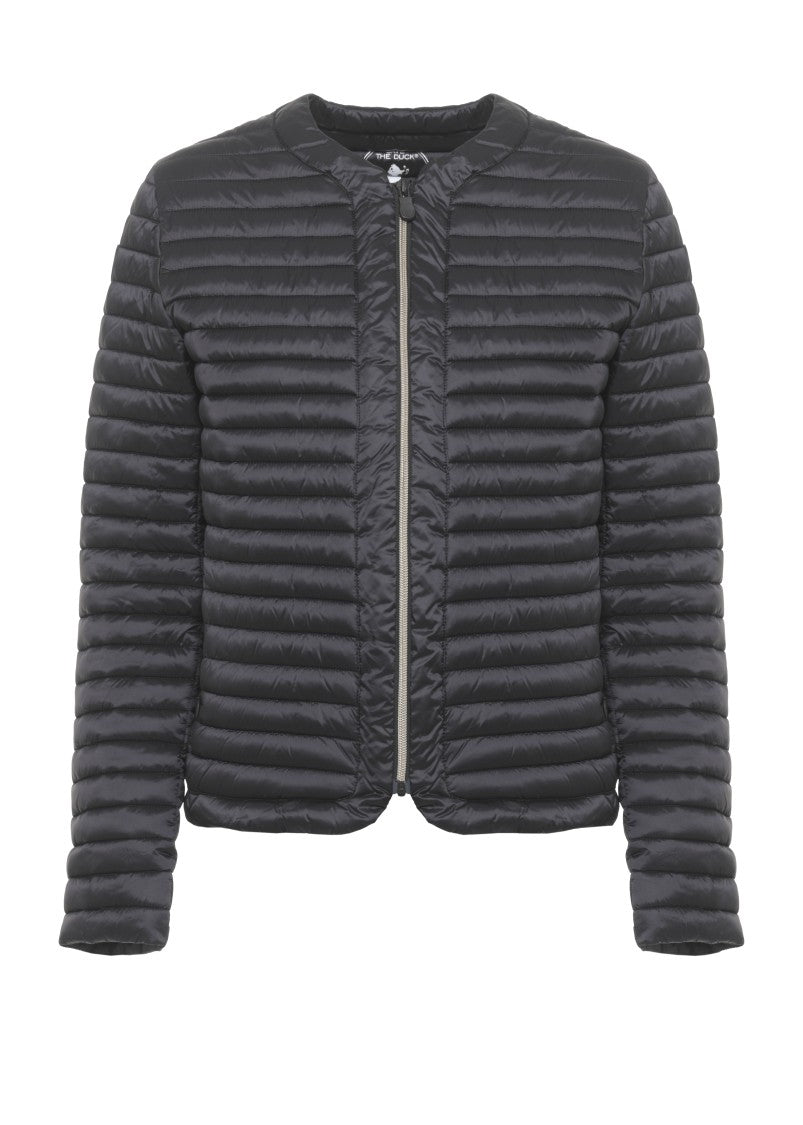 Save The Duck Black Carina Breathable Fabric Down Jacket