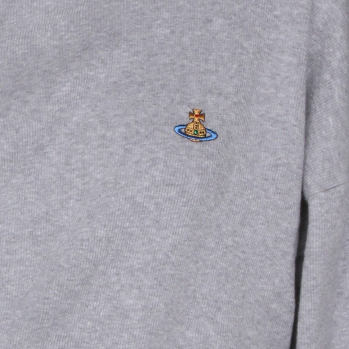 Vivienne Westwood Asymmetrical Grey Sweater