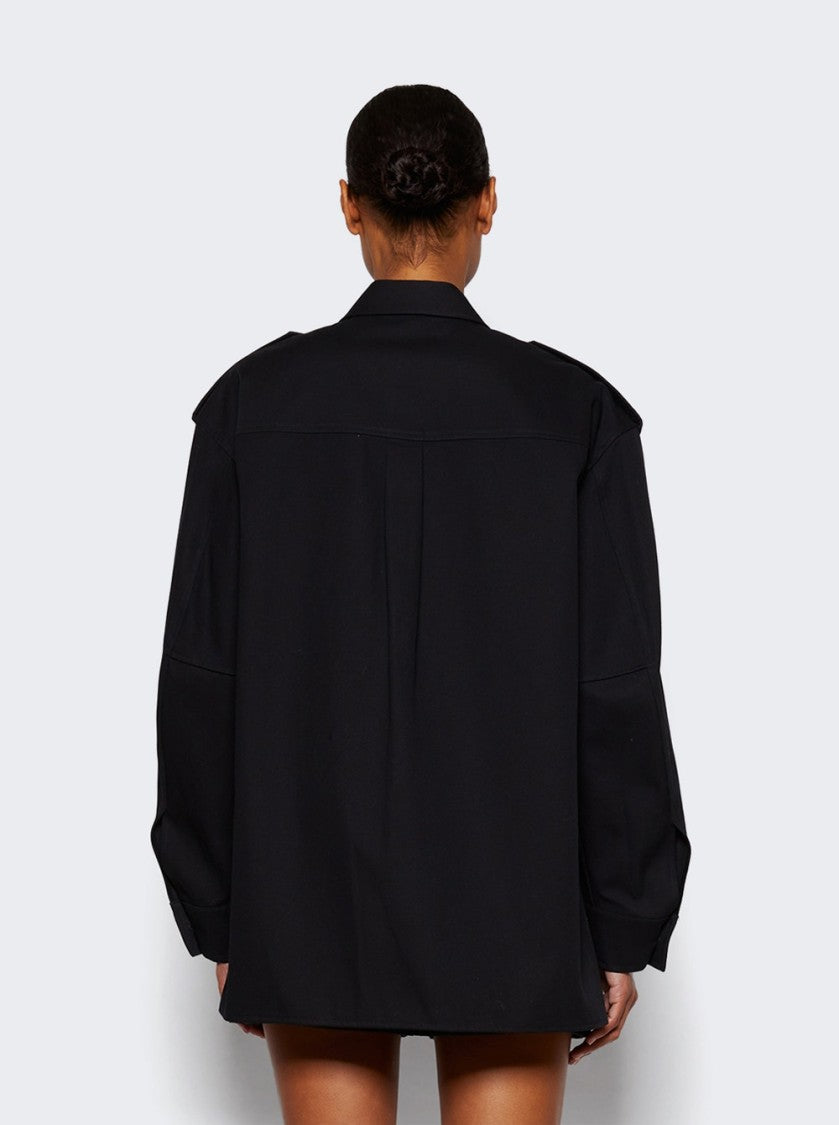 Alexander Wang Pre-Styled Shirt And Skort Romper Black