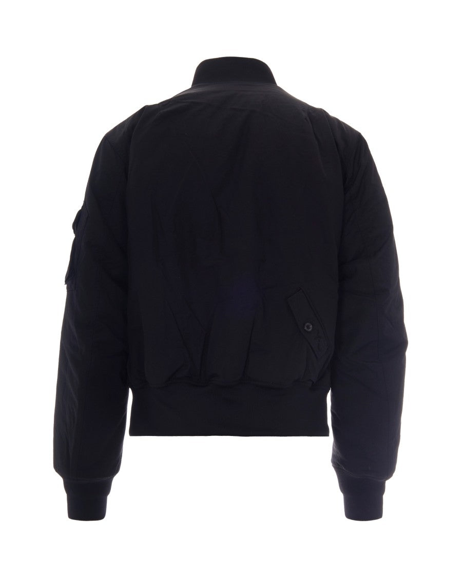 Y-3 Relaxed Fit Twill Bomber Jacket