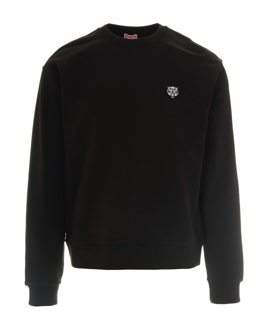 Kenzo Black Happy Tiger Sweatshirt