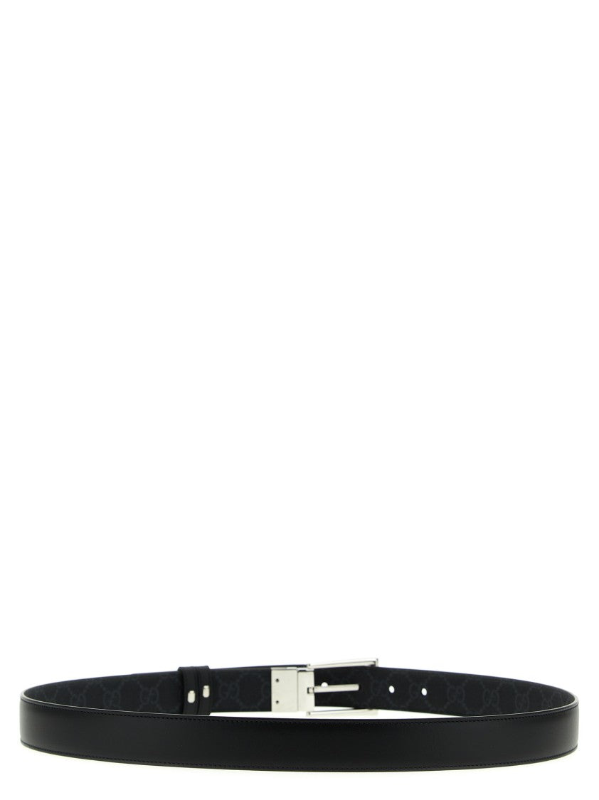 Gucci Rectangular Buckle Reversible Belt