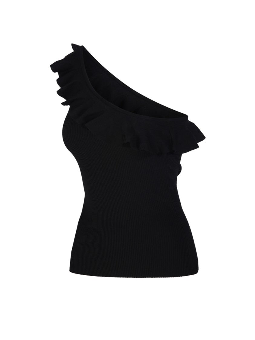 Zimmermann Rhiannon Frill Asymmetric Tank Top