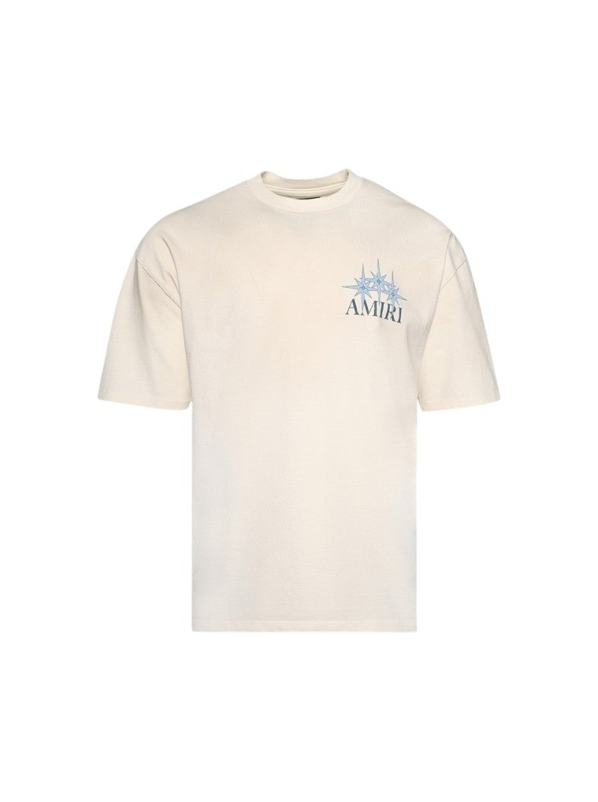 Amiri Starburst Oversized Tee Ivory