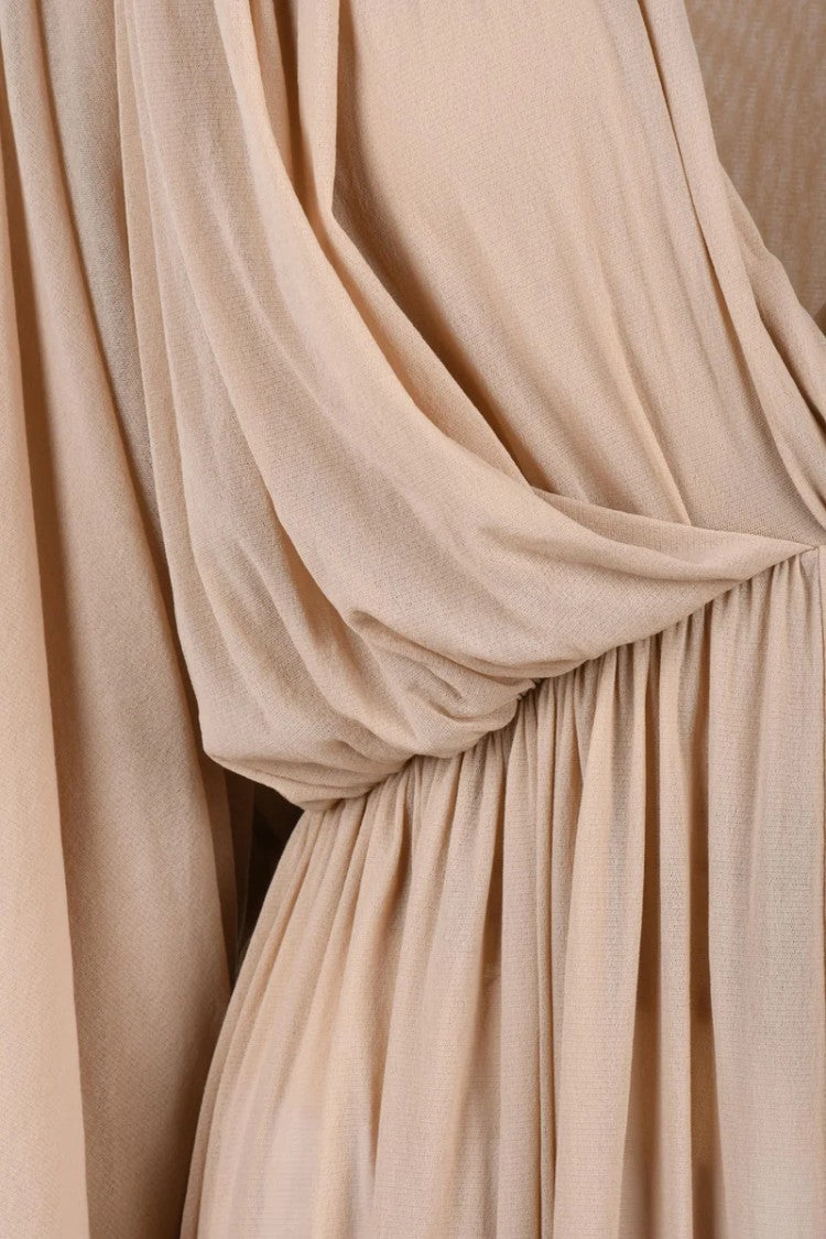 Philosophy Di Lorenzo Serafini Stretch Tulle Dress - Beige