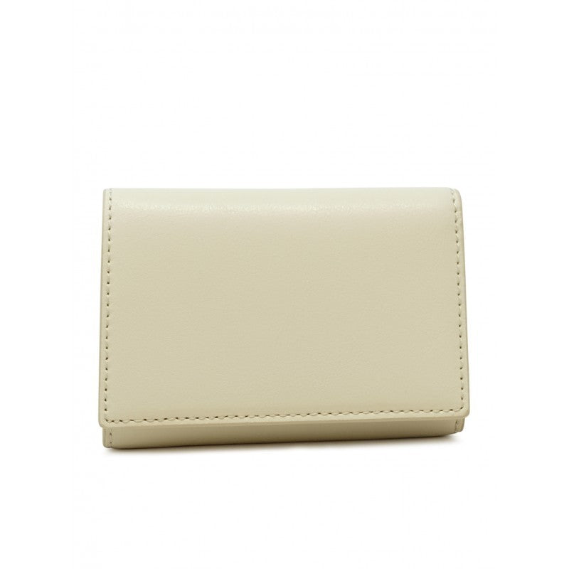 Marc Jacobs White Leather The Trifold Wallet