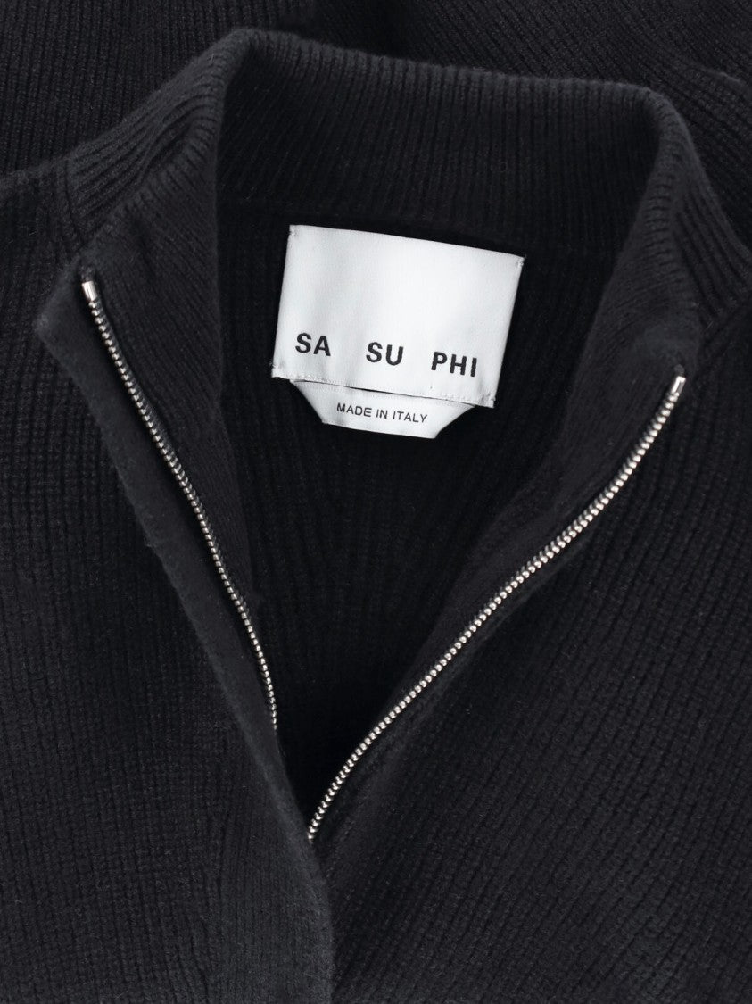 Sa Su Phi "Minerva" Cardigan, In Black Cashmere