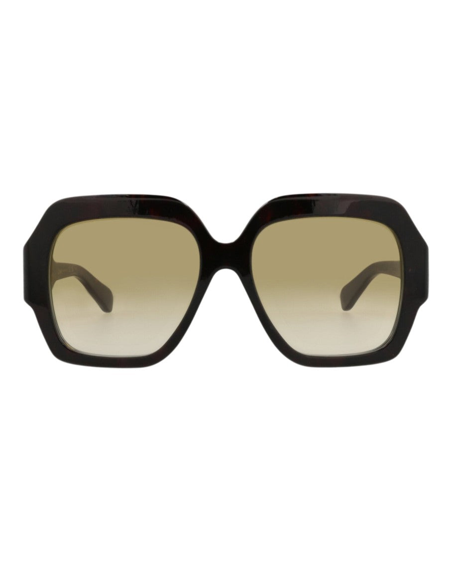 Chloé Square-Frame Recycled Acetate Sunglasses