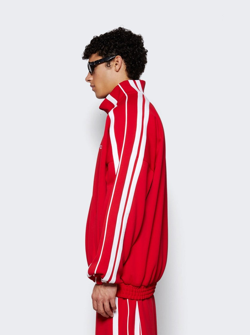 Vetements Oval Logo Gym Jacket Red