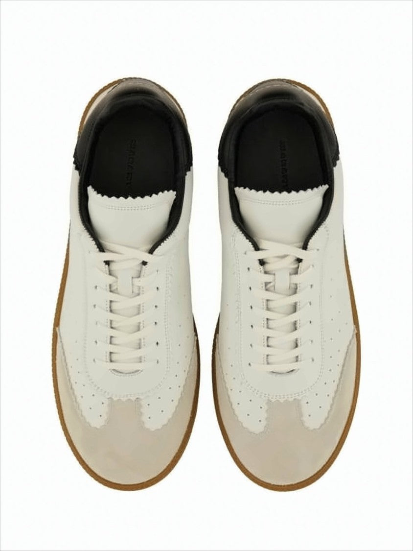 Isabel Marant Low-Top Sneakers With Suede Accents