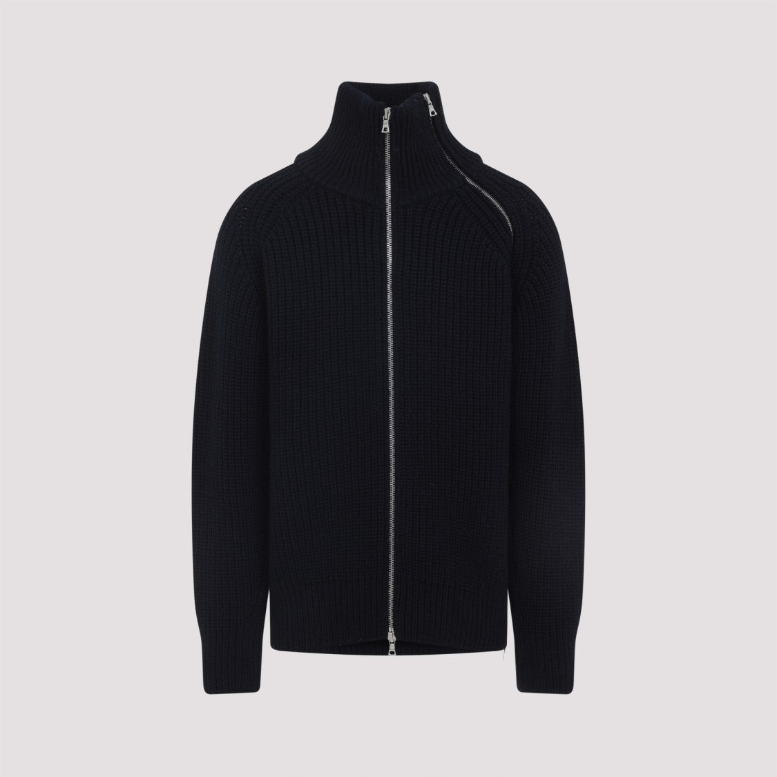 Dries Van Noten Monty Bis Black Wool Pullover