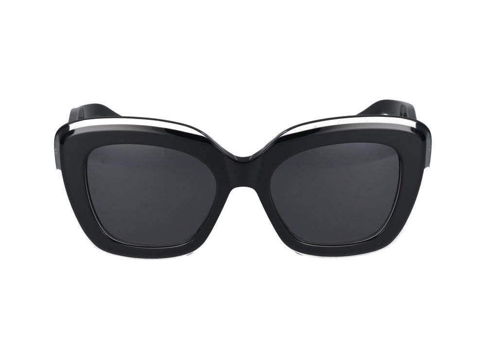 Azzedine Alaïa Sunglasses Aa0072s 001 Black Black Grey 53/19/140