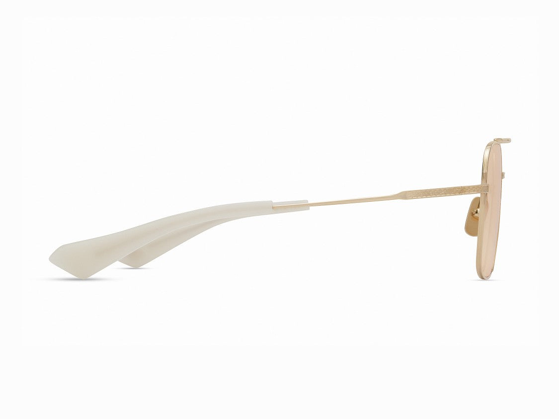 Dita Flight-Seven Sleek Square Titanium Sunglasses
