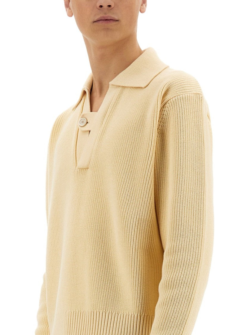 Lardini Ribbed Cotton Jersey Top