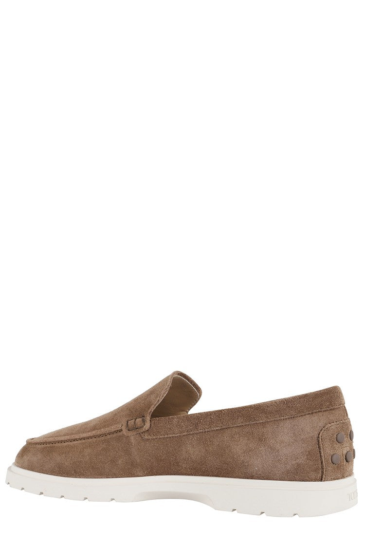 Tod's Hybrid Suede Moccasins