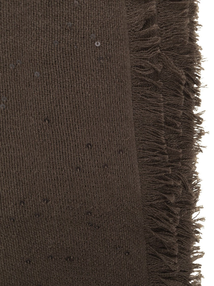 Brunello Cucinelli Diamond Cashmere And Silk Scarf