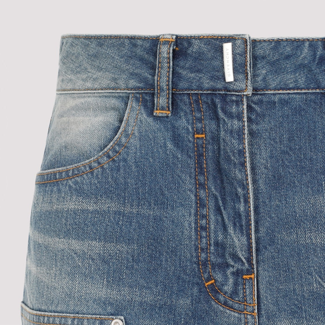 Givenchy Deep Blue Cotton Jeans