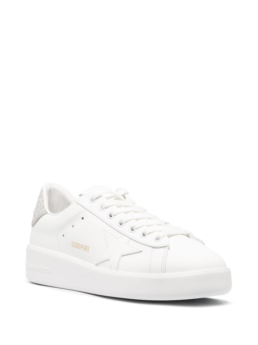 Golden Goose White Purestar Sneakers
