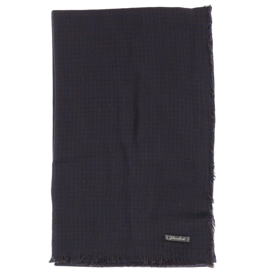 Faliero Sarti Zanina Houndstooth Wool-Cashmere Scarf