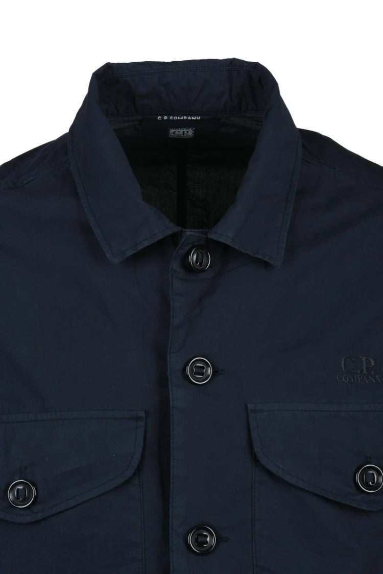 C.P. Company Short-Sleeve Button-Down Shirt With Utility Pockets