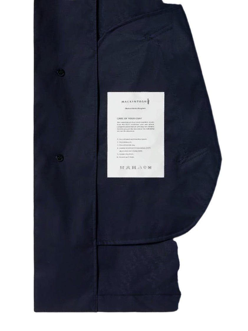Mackintosh Blue Mackintosh Jacket With Concealed Buttons