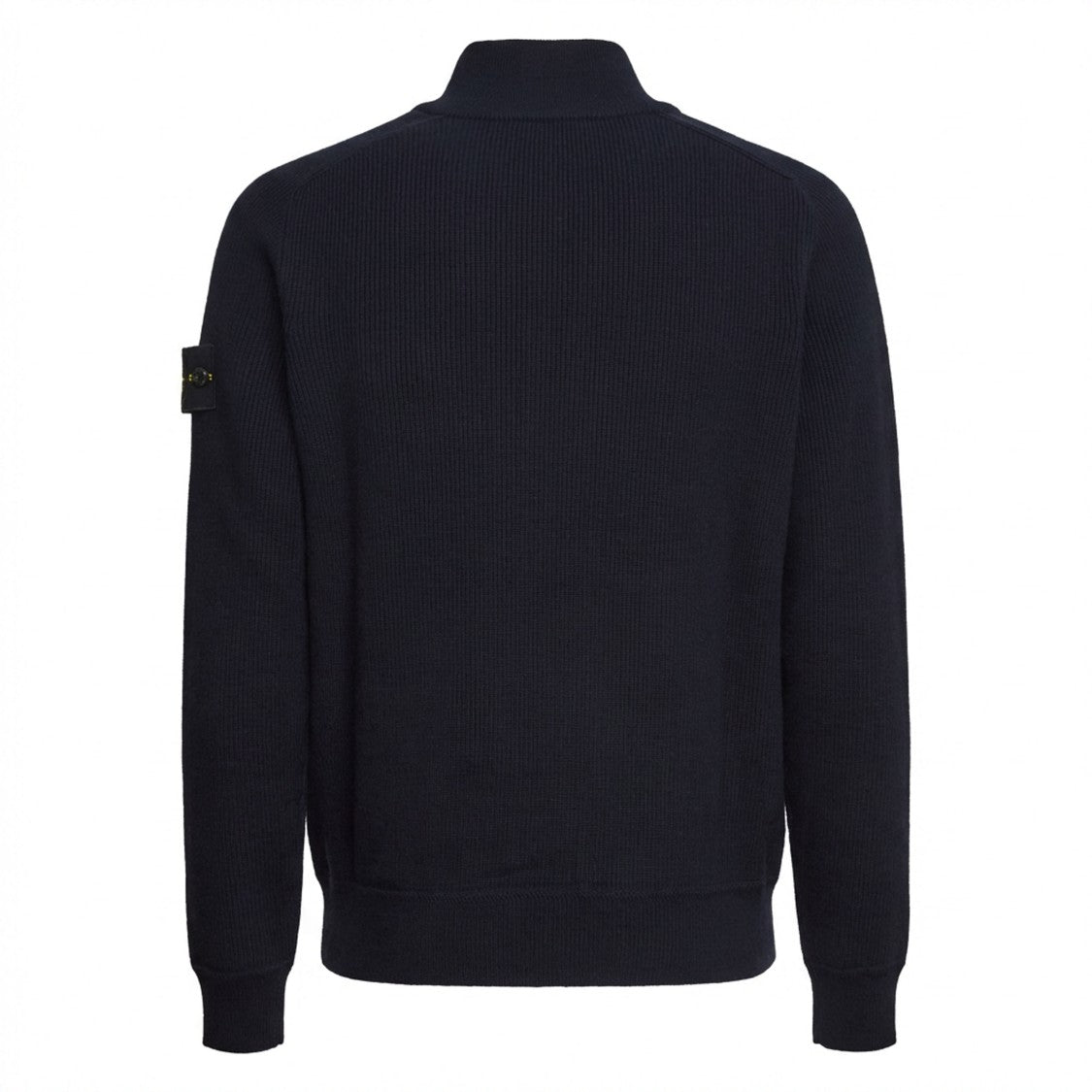 Stone Island Ribbed Soft Organic Cotton Sweater