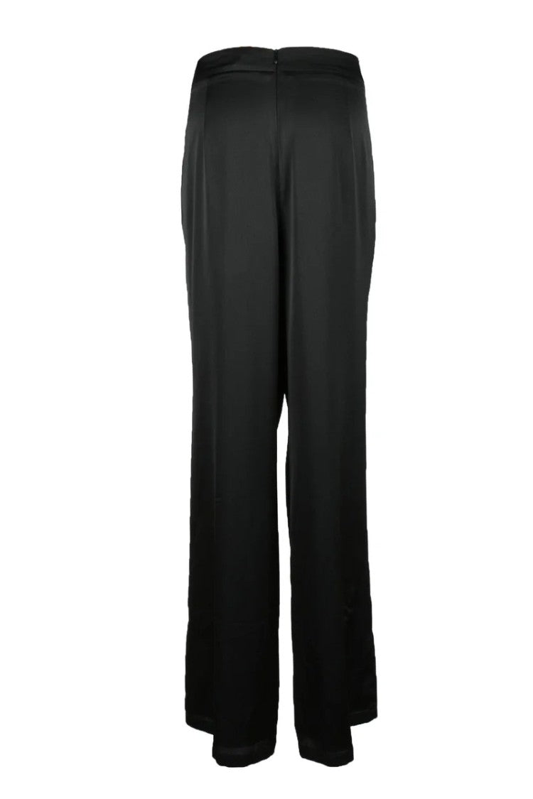 Twins Fantasy Versatile Black Trousers With Straight-Leg Silhouette
