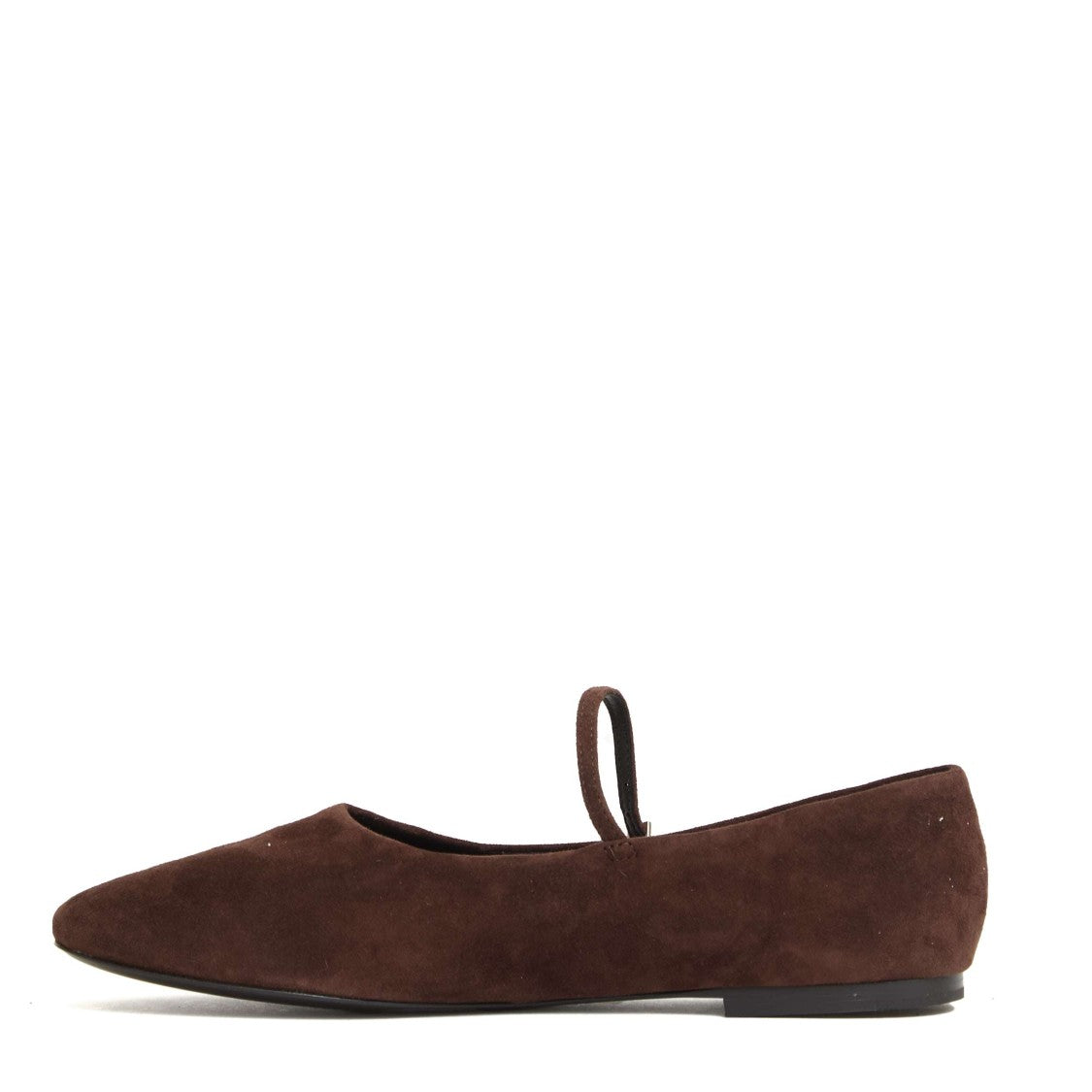 Tory Burch Mary Jane Ballet Suede Chocolate