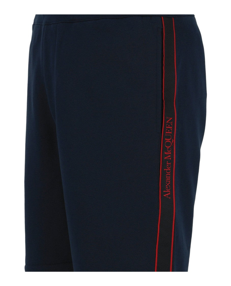 Alexander Mcqueen Logo Tape Shorts