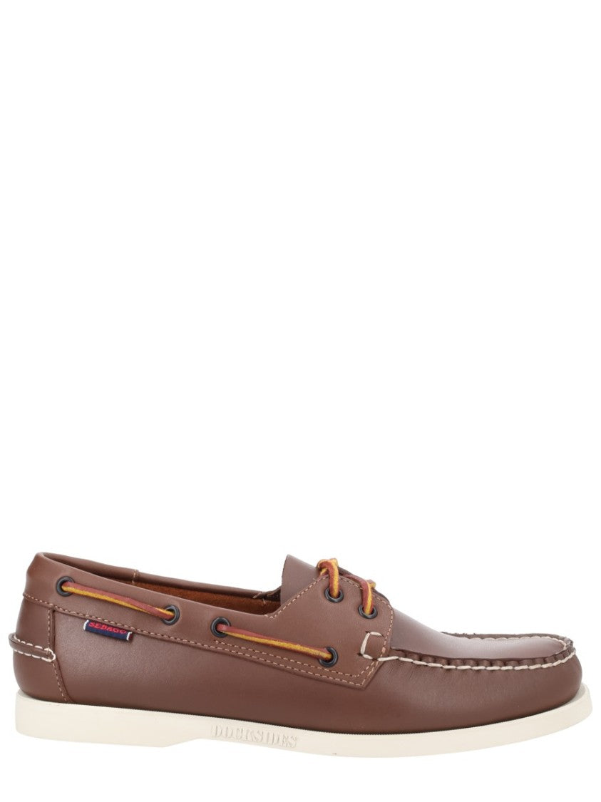 Sebago Docksides Portland Smooth Leather Boat Shoes