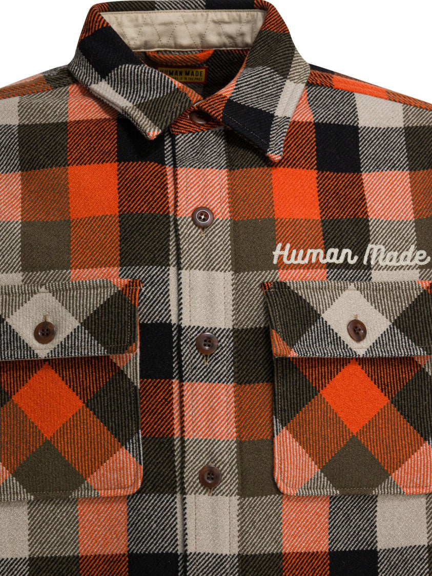 Human Made Wool Overshirt Jacket