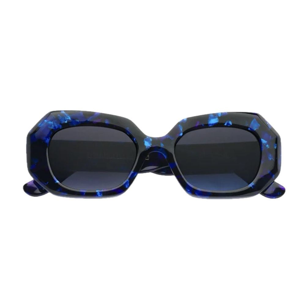Emmanuelle Khanh Dixie Geometric Blue Tortoiseshell Emmanuelle Khanh Sunglasses