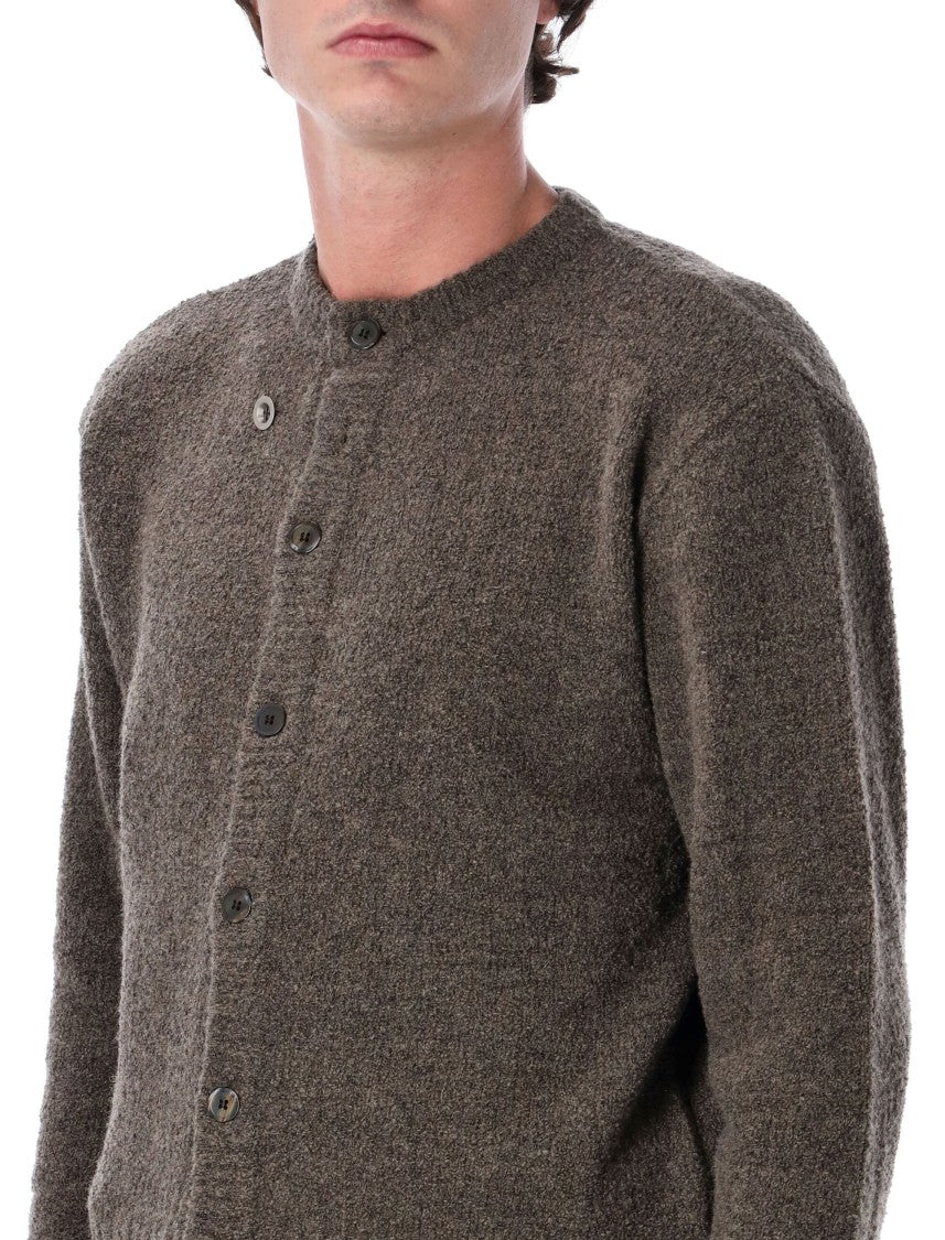 Tonywack Textured Knit Button-Down Cropped Cardigan